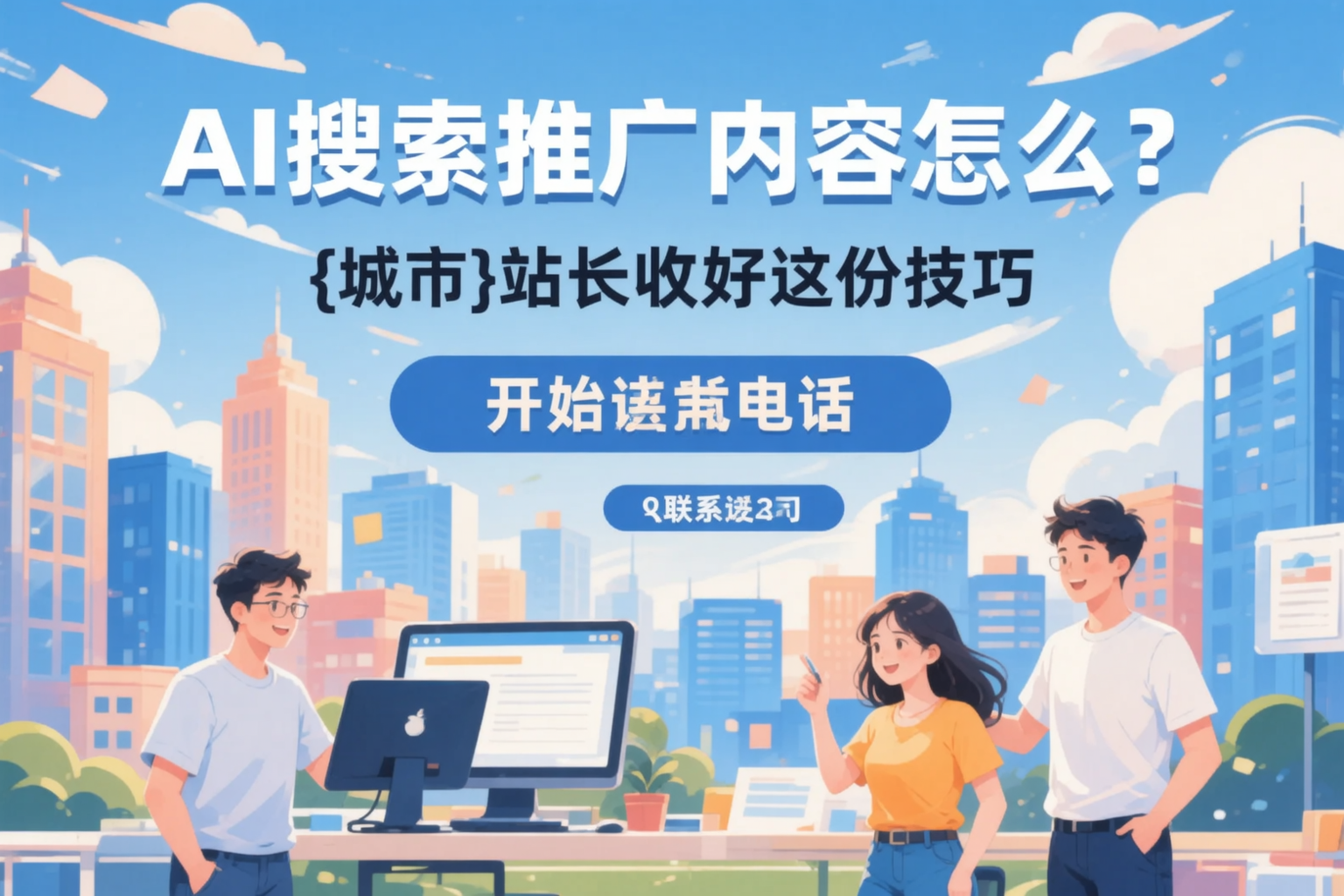 AI搜索推广内容怎么写?萍乡站长收好这份技巧