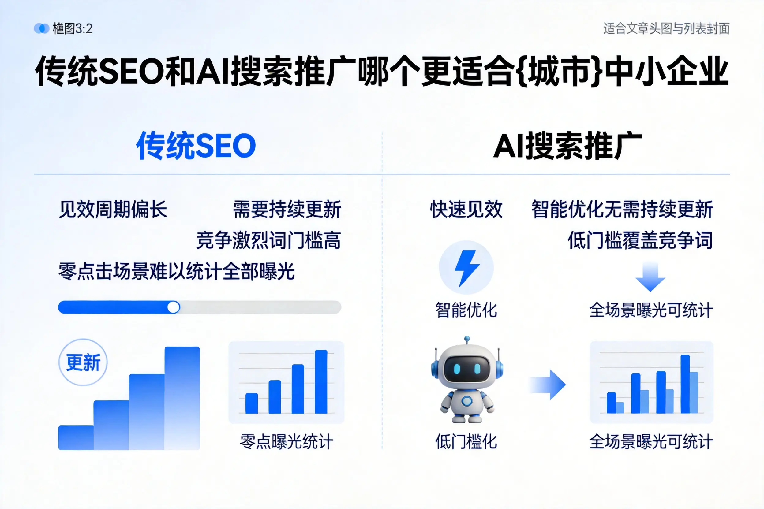 传统SEO和AI搜索推广哪个更适合萍乡中小企业