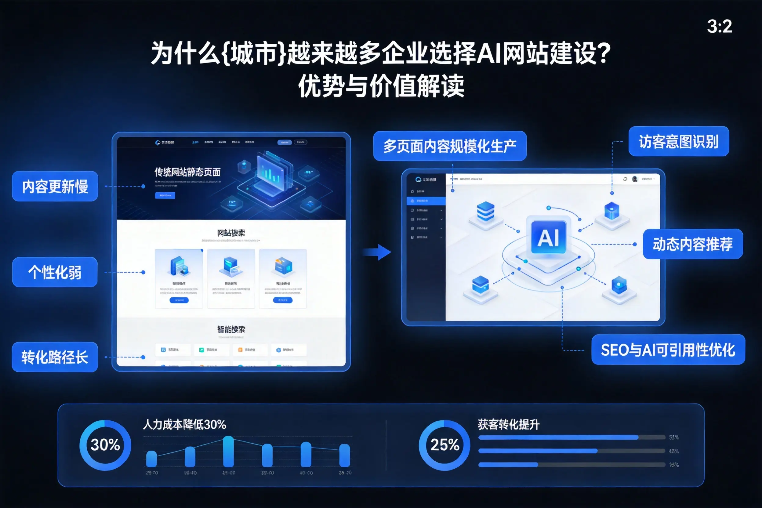 为什么萍乡越来越多企业选择AI网站建设？优势与价值解读