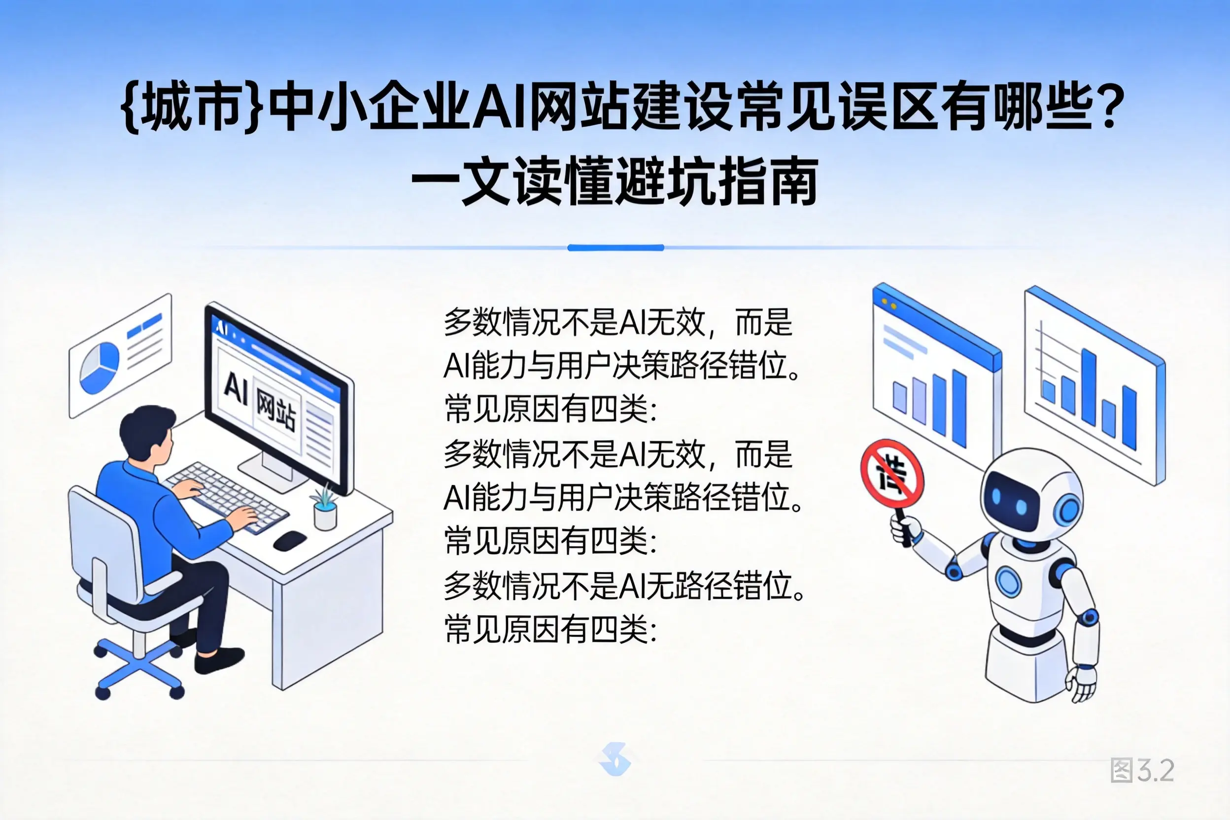 萍乡中小企业AI网站建设常见误区有哪些?一文读懂避坑指南