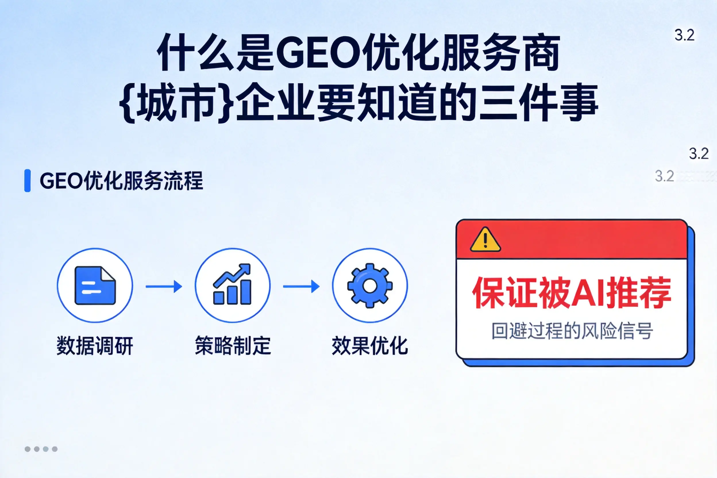 什么是GEO优化服务商萍乡企业要知道的三件事