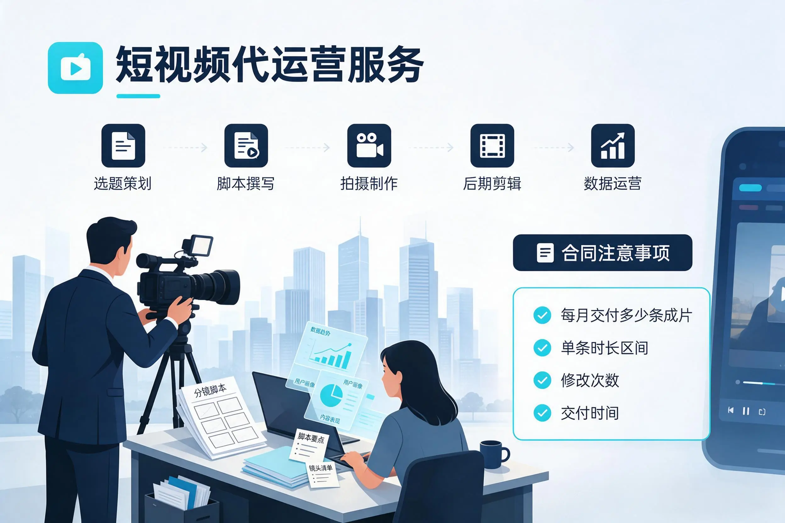 短视频代运营包含哪些服务？萍乡企业常见问题科普