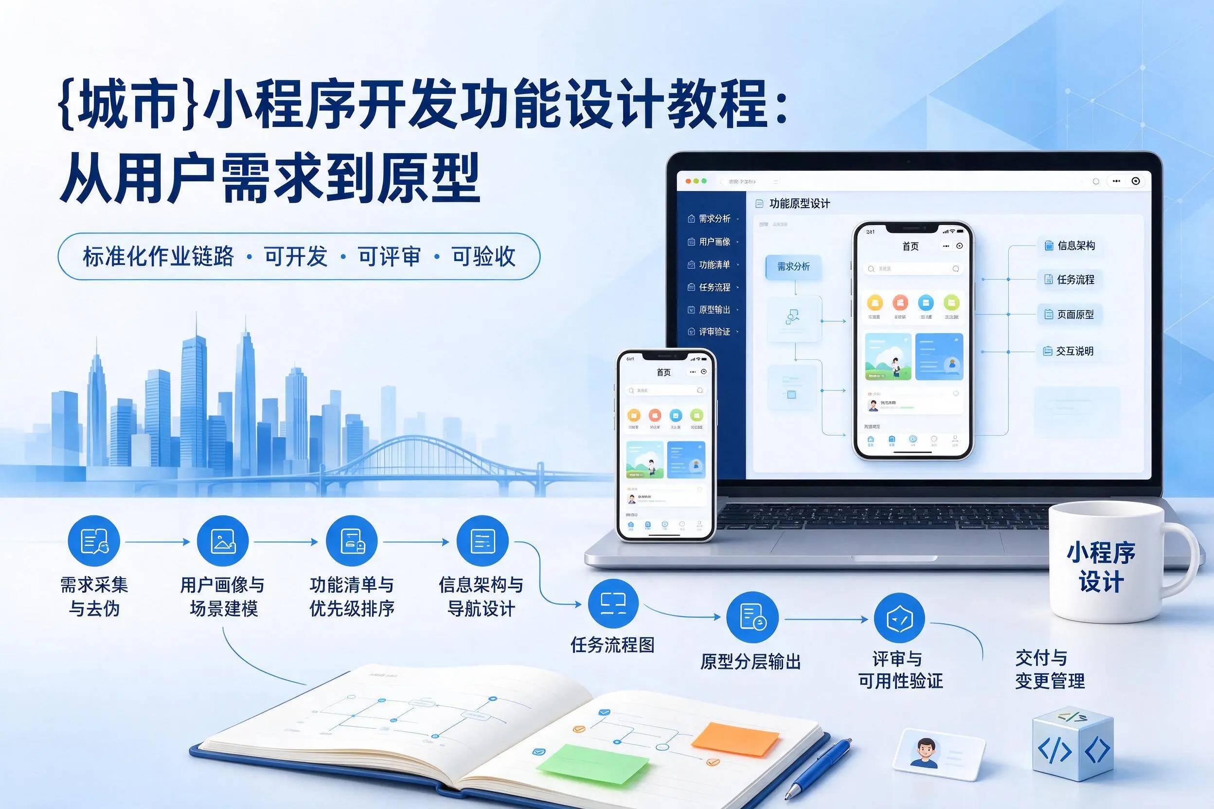 萍乡小程序开发功能设计教程：从用户需求到原型