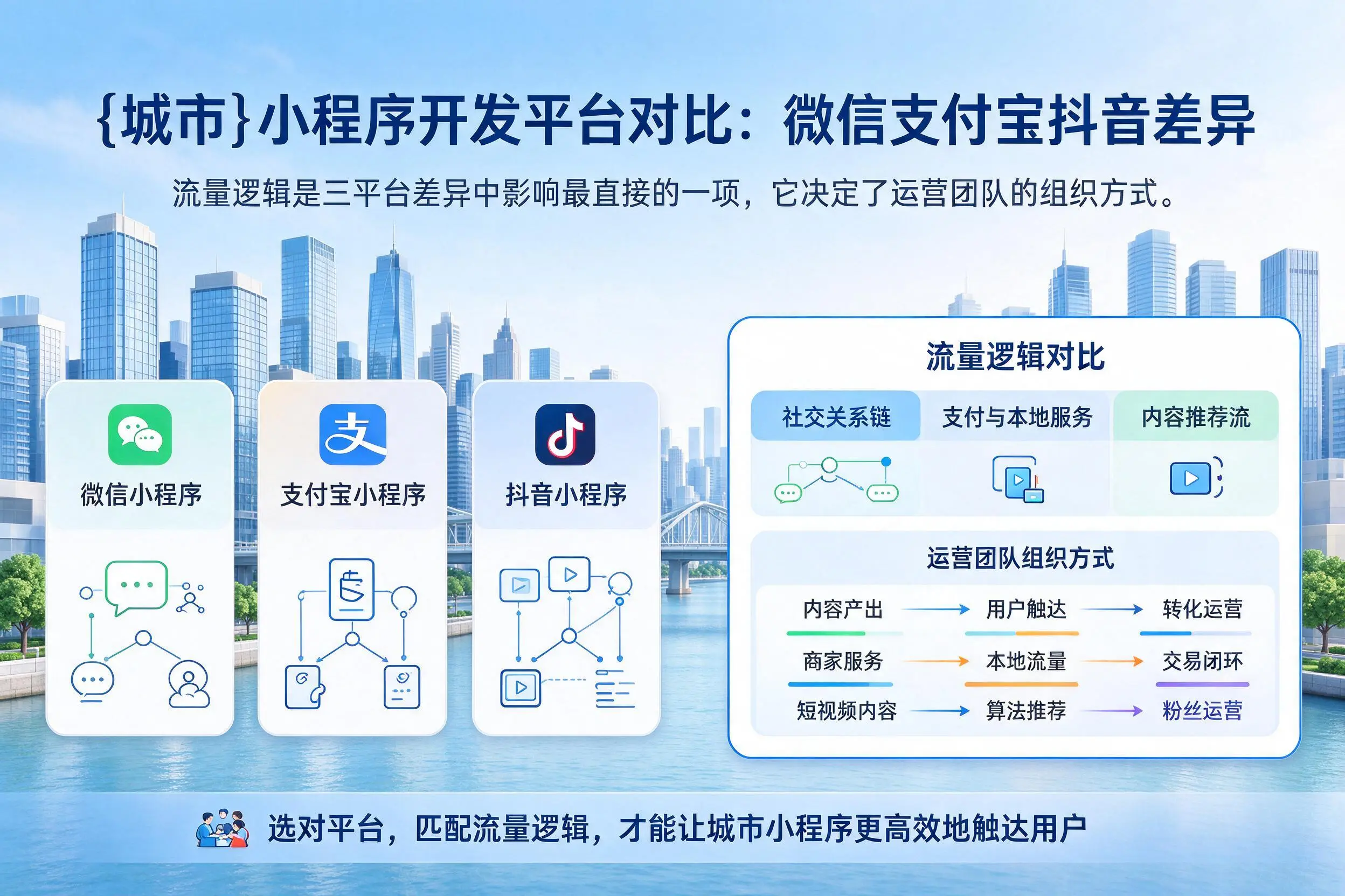 萍乡小程序开发平台对比：微信支付宝抖音差异